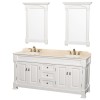 Andover 72" White (Vanity Only Pricing)